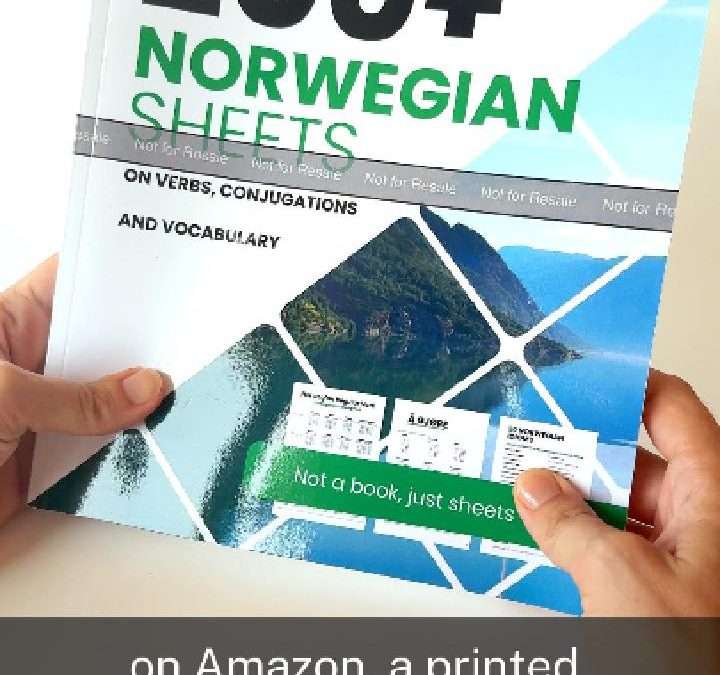 Printed & bound version of the 200+ Norwegian sheets