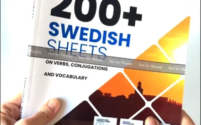 Printed & bound version of the 200+ Swedish sheets